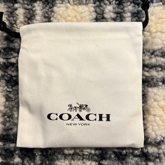Coach Signature And Stone Stud Earrings Set - Picture 3 of 3